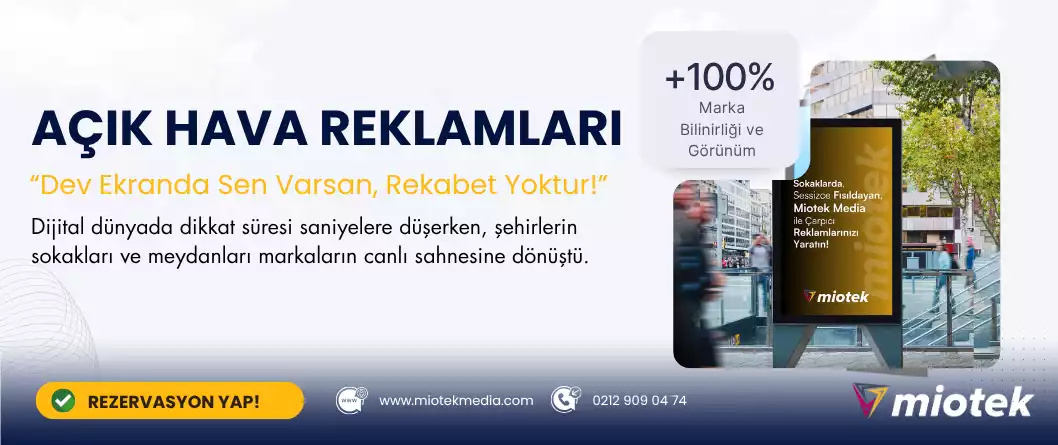 Açık Hava Reklamları Miotek Media