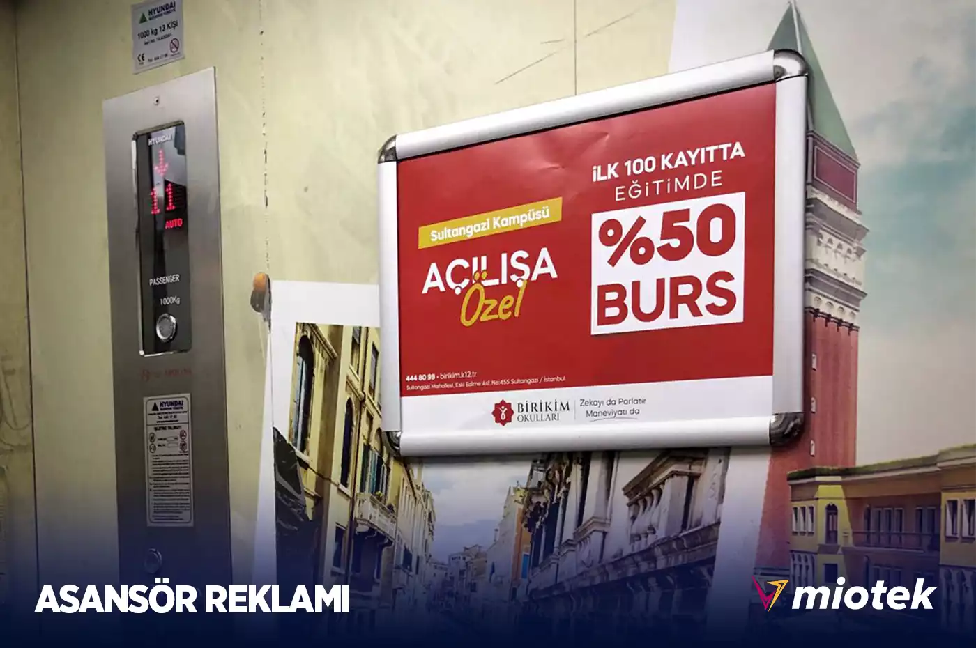 Asansör İçi Reklam