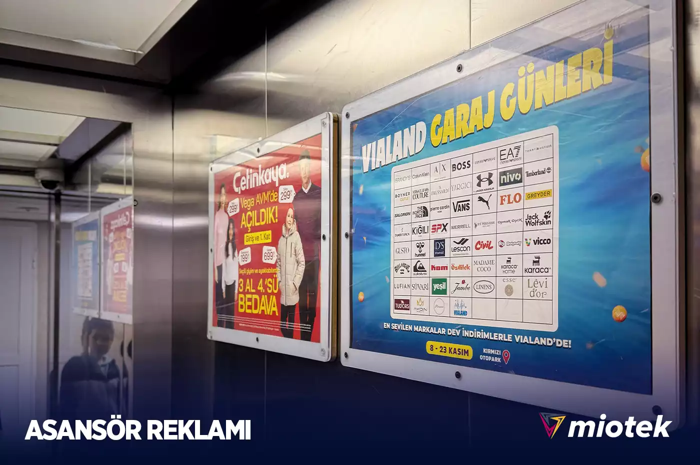 İstanbul Asansör Reklamları