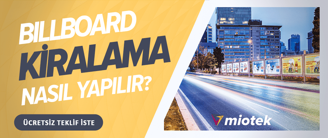Billboard kiralama neden önemli ve nasıl yapılır?