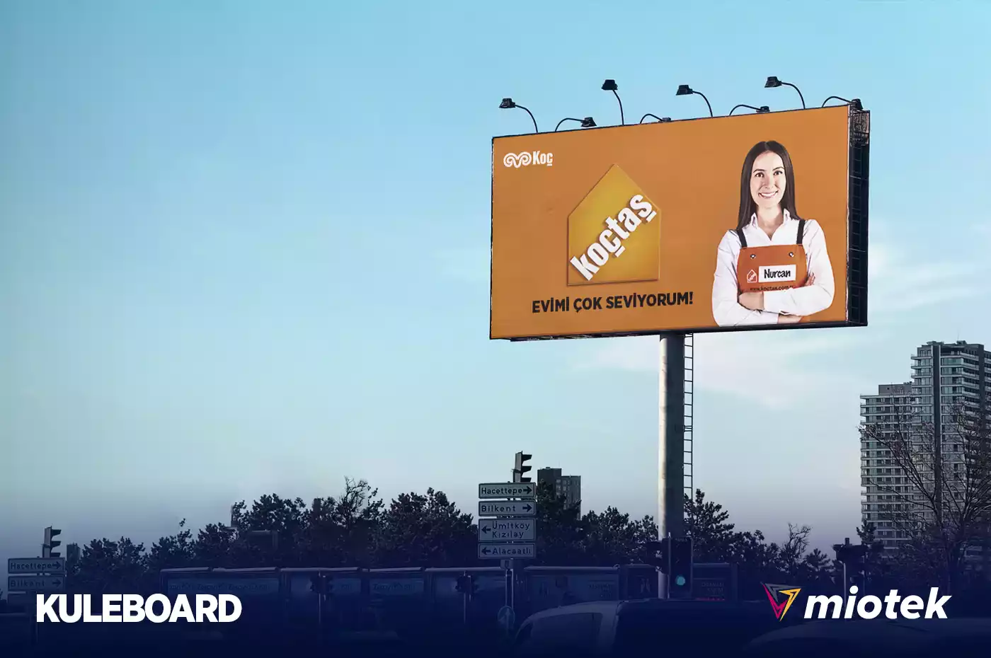 Kuleboard reklam kampanyası sonrası elde edilen marka bilinirliği ve dönüşüm artışı.