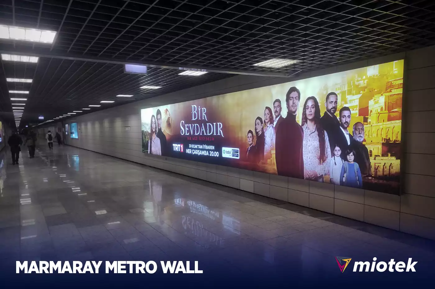Yolculukta Marka Bilinirliği Marmaray Dijital Ekranları
