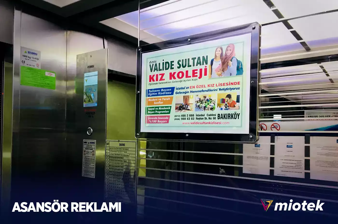 Toplu Konut Asansör Reklamları