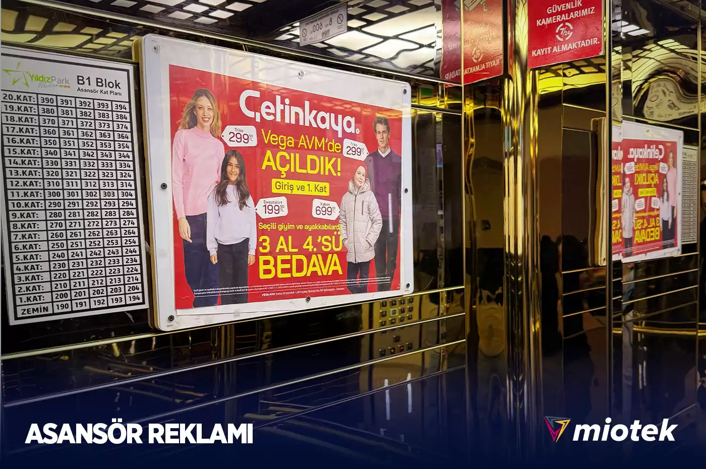 Asansör Reklamları